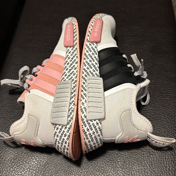 Adidas NMD_R1 Pink/Black/White Special Edition Sneakers - Picture 6 of 11